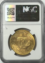 1913-D $20 Saint Gaudens Pre-33 Gold Double Eagle NGC MS65 A Must Buy Gem Date