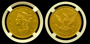 1841-O $10 Liberty NGC AU50