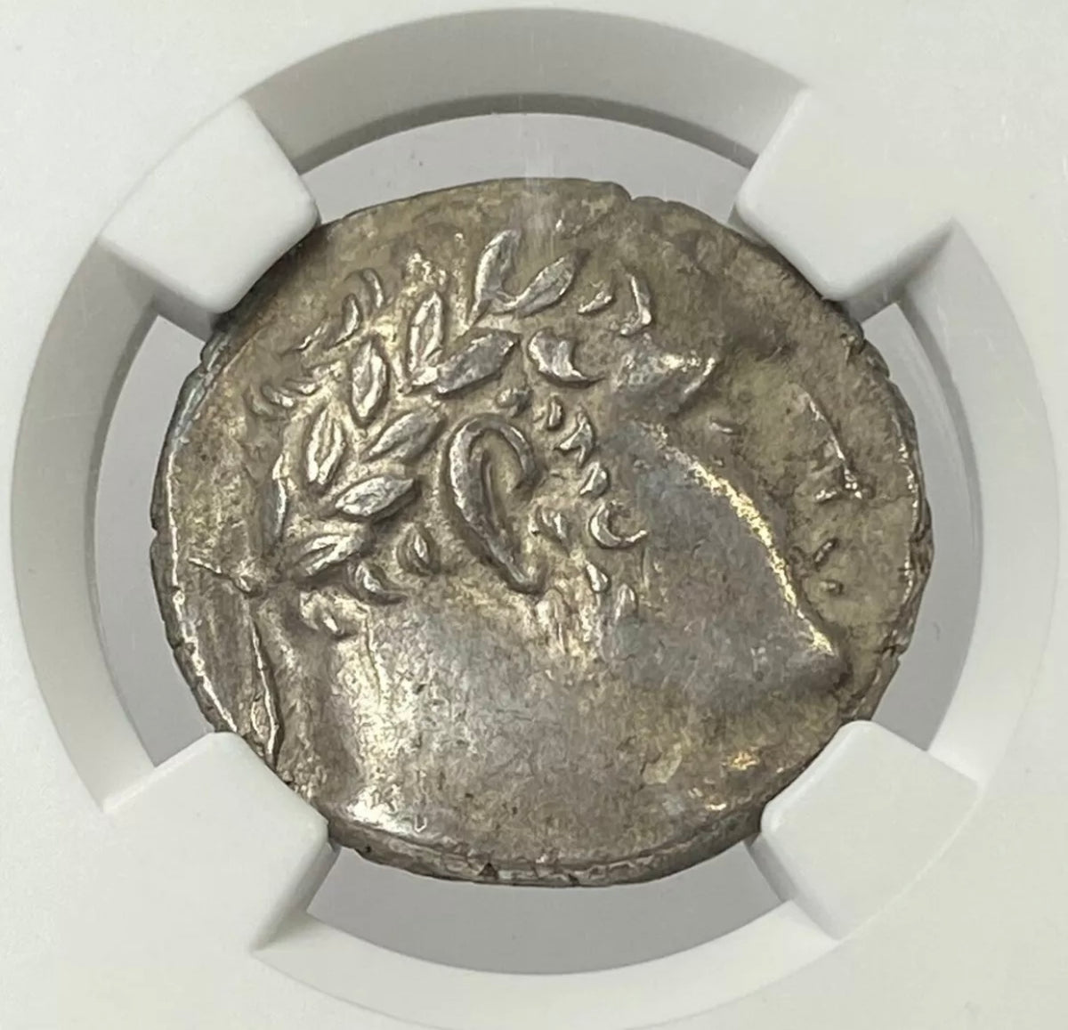 Phoenicia, Tyre 126/5 BC -AD 67 AR Shekel NGC CHAU AD 20/21 Jesus Lifetime  Issue