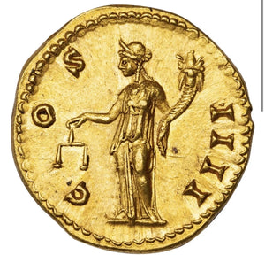 Roman Empire AD 138-161 Antoninus Pius Gold Aureus NGC CHAU High Grade Beauty