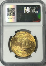 1911-D $20 Saint Gaudens Gold Double Eagle NGC MS66+ Must Buy Super Gem