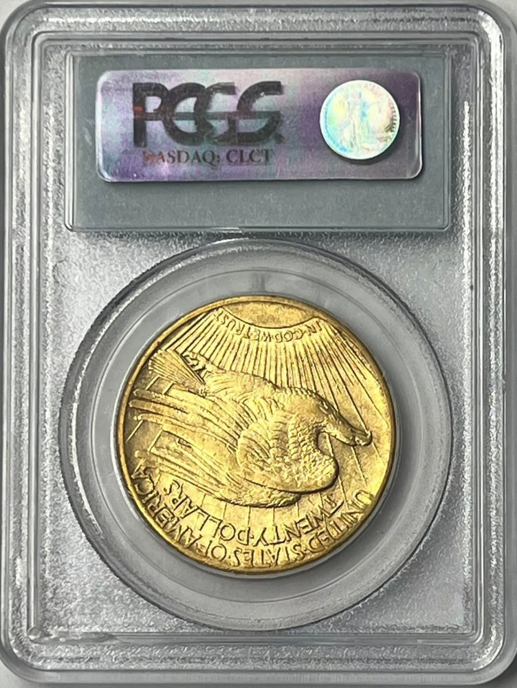 1908-S $20 Saint Gaudens Gold Double Eagle PCGS XF40 Rare Low Mintage 22,000