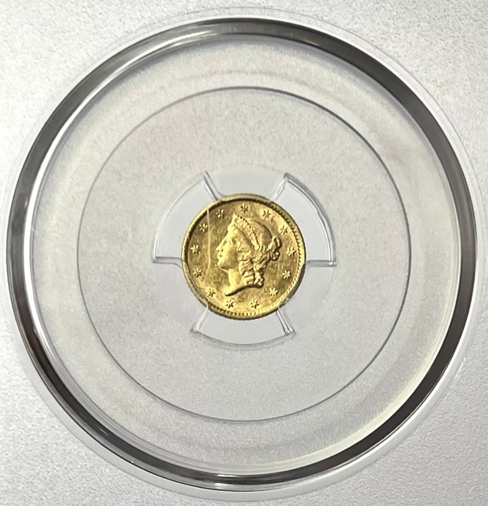 1852-P Liberty Gold $1 PCGS AU58 SS Central America Shipwreck #2 1857-S Must Buy