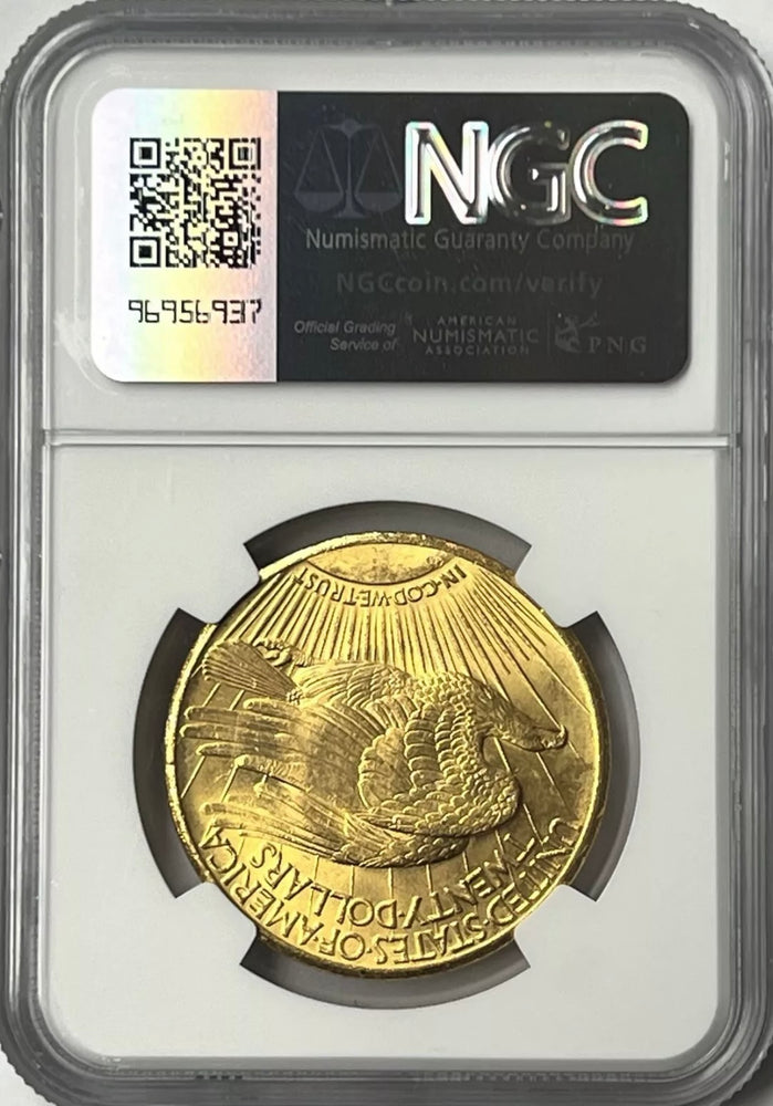 1926-P $20 Saint Gaudens Gold Double Eagle PCGS MS66+ Rare & Flashy Super Gem PQ