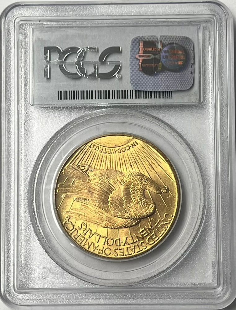 1914-P $20 Saint Gaudens Pre-33 Gold Double Eagle PCGS MS64 Small Mintage