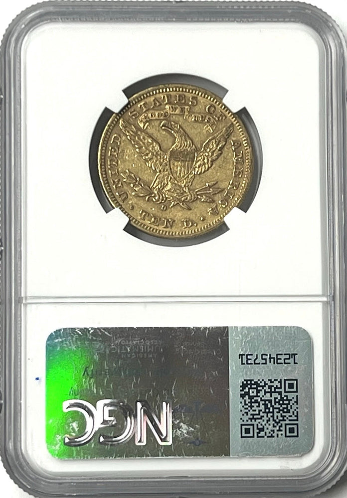 1881-O $10 Liberty Gold Eagle NGC AU55 NEW ORLEANS MINT NEW LISTING