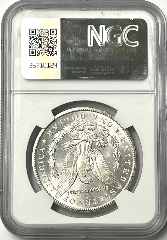 1879-CC $1 Morgan Silver Dollar NGC MS64+
