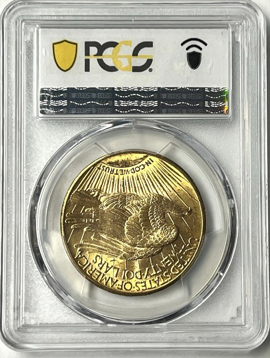 1920-P $20 Saint Gaudens Gold Double Eagle PCGS MS64 - Low Mintage ...