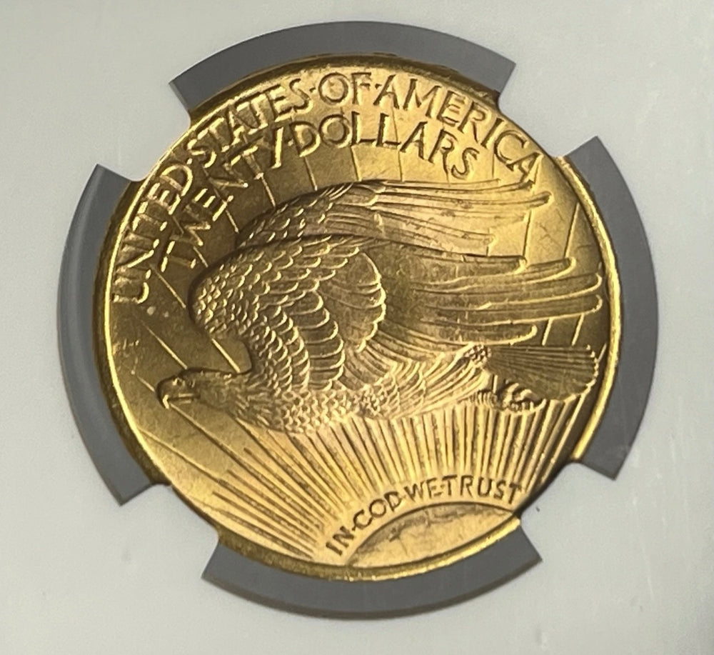 1924-P $20 Saint Gaudens Gold Double Eagle NGC MS66+ Flashy NEW LISTING PQ!
