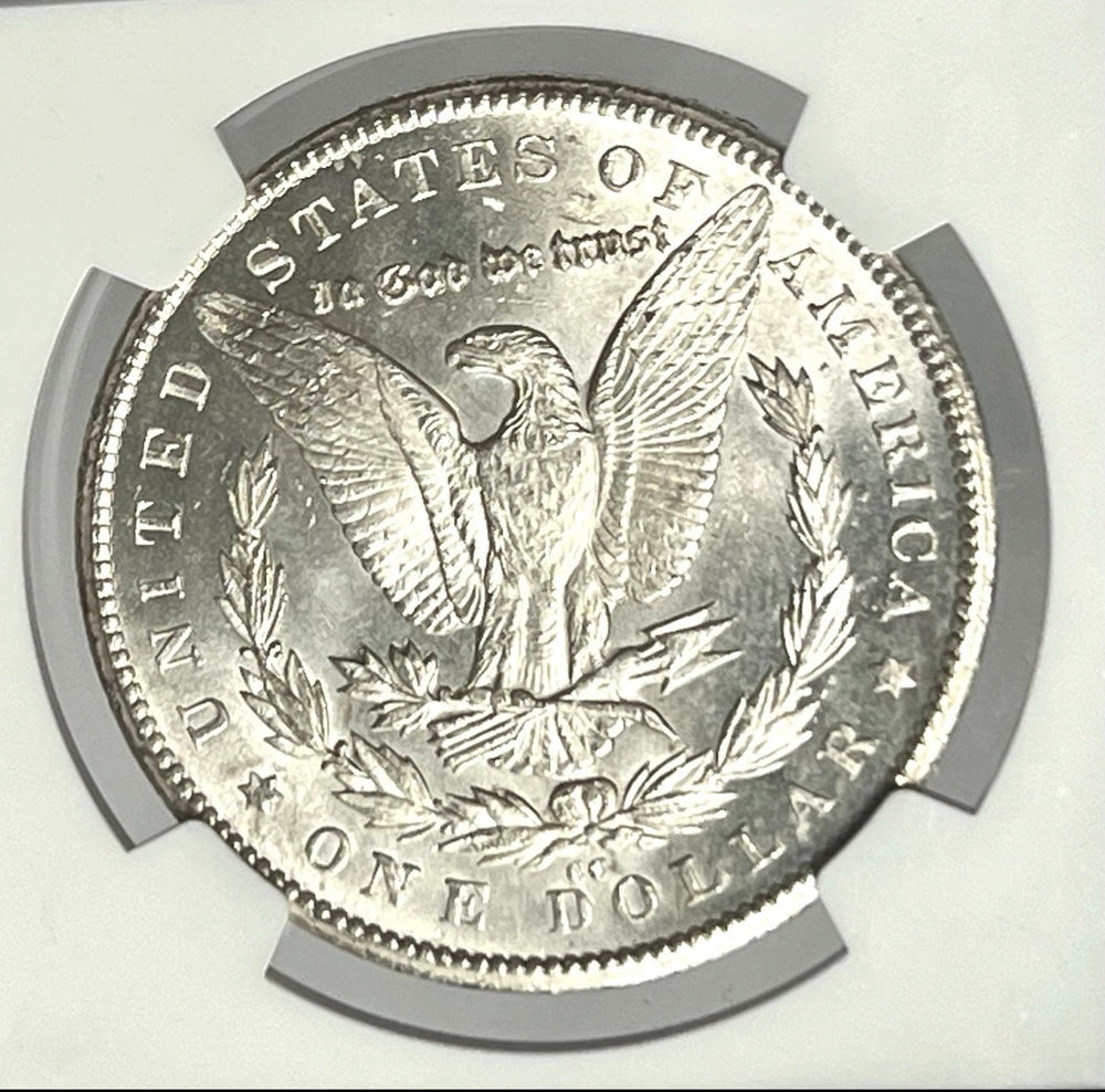1879-CC $1 Morgan Silver Dollar NGC MS64+