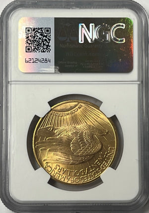 1924-P $20 Saint Gaudens Gold Double Eagle NGC MS66+ Flashy NEW LISTING PQ!