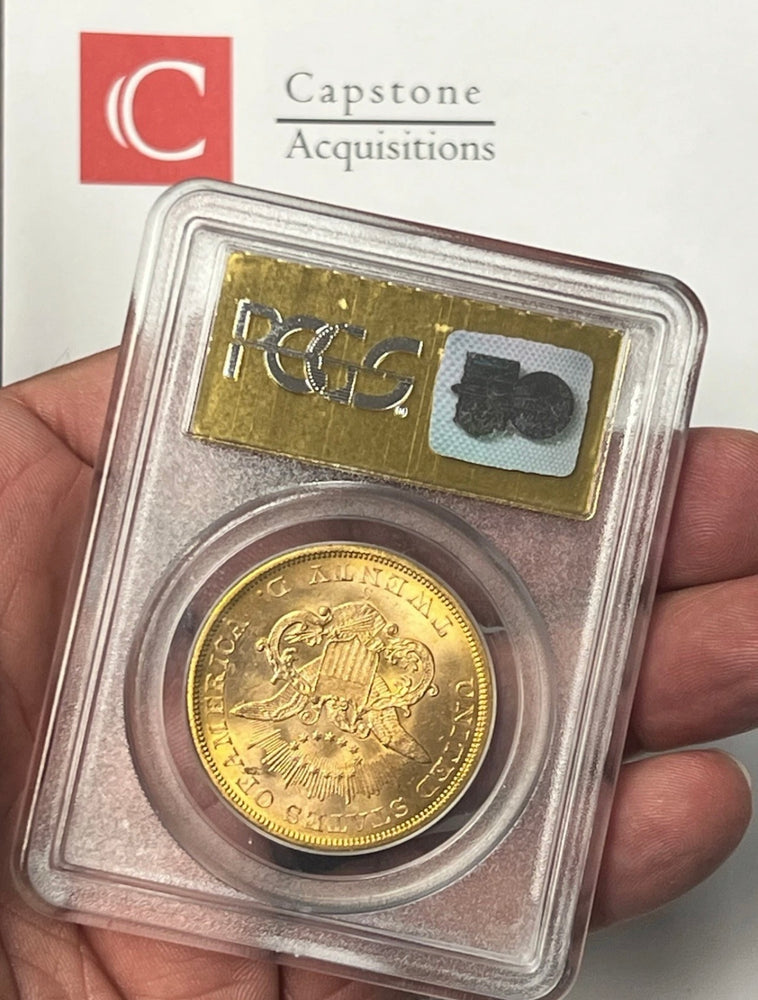 1857-S $20 Liberty Gold PCGS MS64 SS Central America Shipwreck NICE NEW PURCHASE