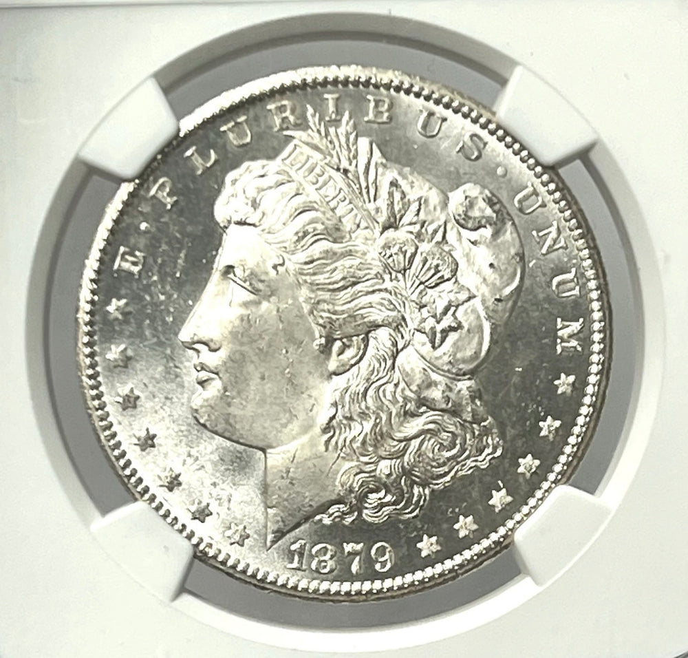 1879-CC $1 Morgan Silver Dollar NGC MS64+