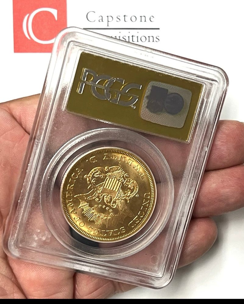 1857-S $20 Liberty Gold PCGS MS66 SS Central America Shipwreck NICE NEW PURCHASE