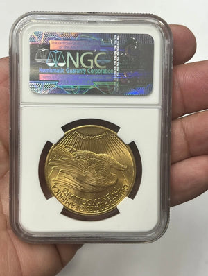 1914-S $20 Saint Gaudens Pre-33 Gold Double Eagle NGC MS66 Fresh to the market