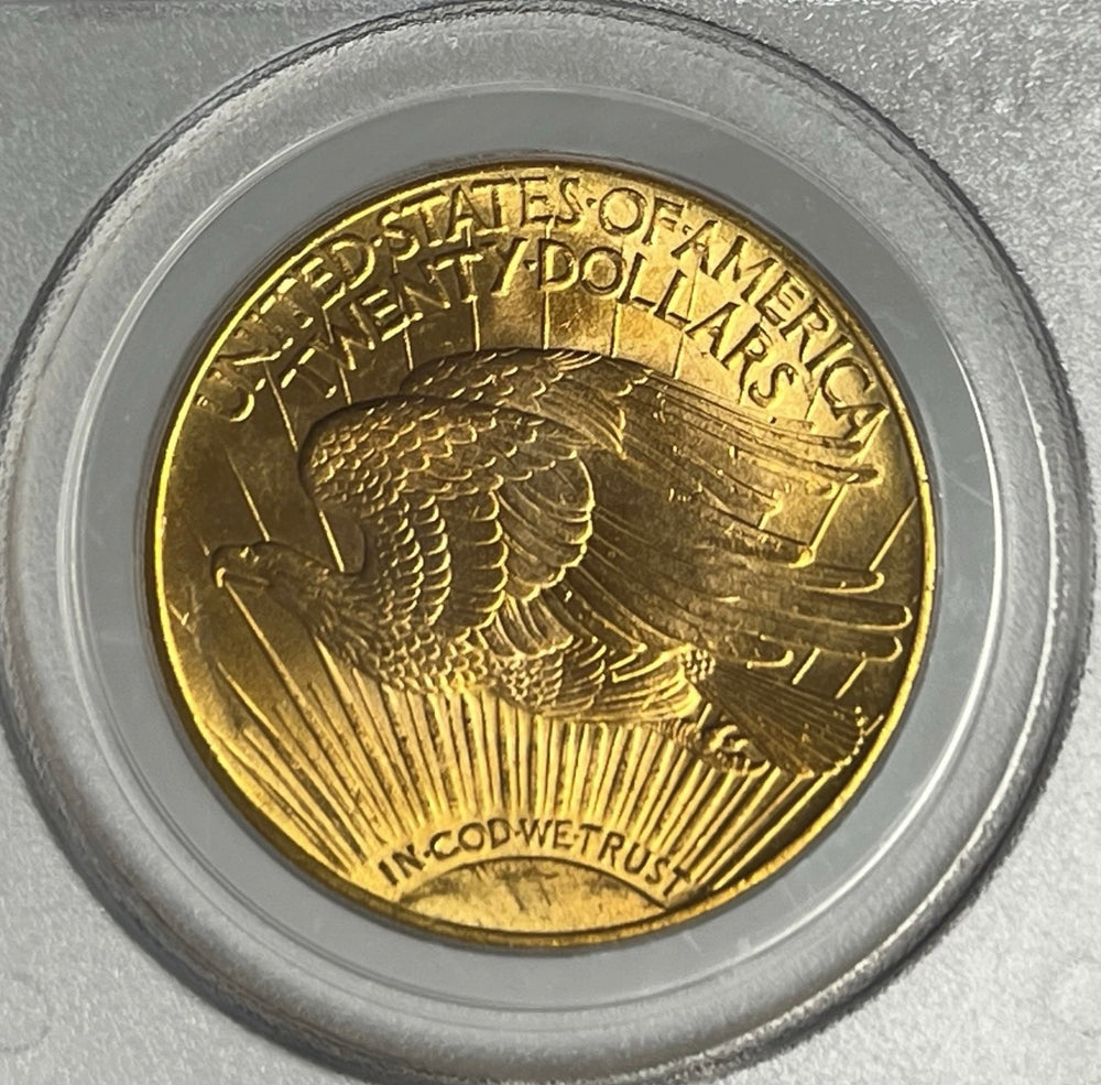 1916-S $20 Saint Gaudens Gold Double Eagle PCGS MS65 Old Holder NEW PURCHASE