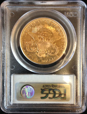 
                
                    Load image into Gallery viewer, 1876 CC $20 Liberty PCGS XF 45
                
            