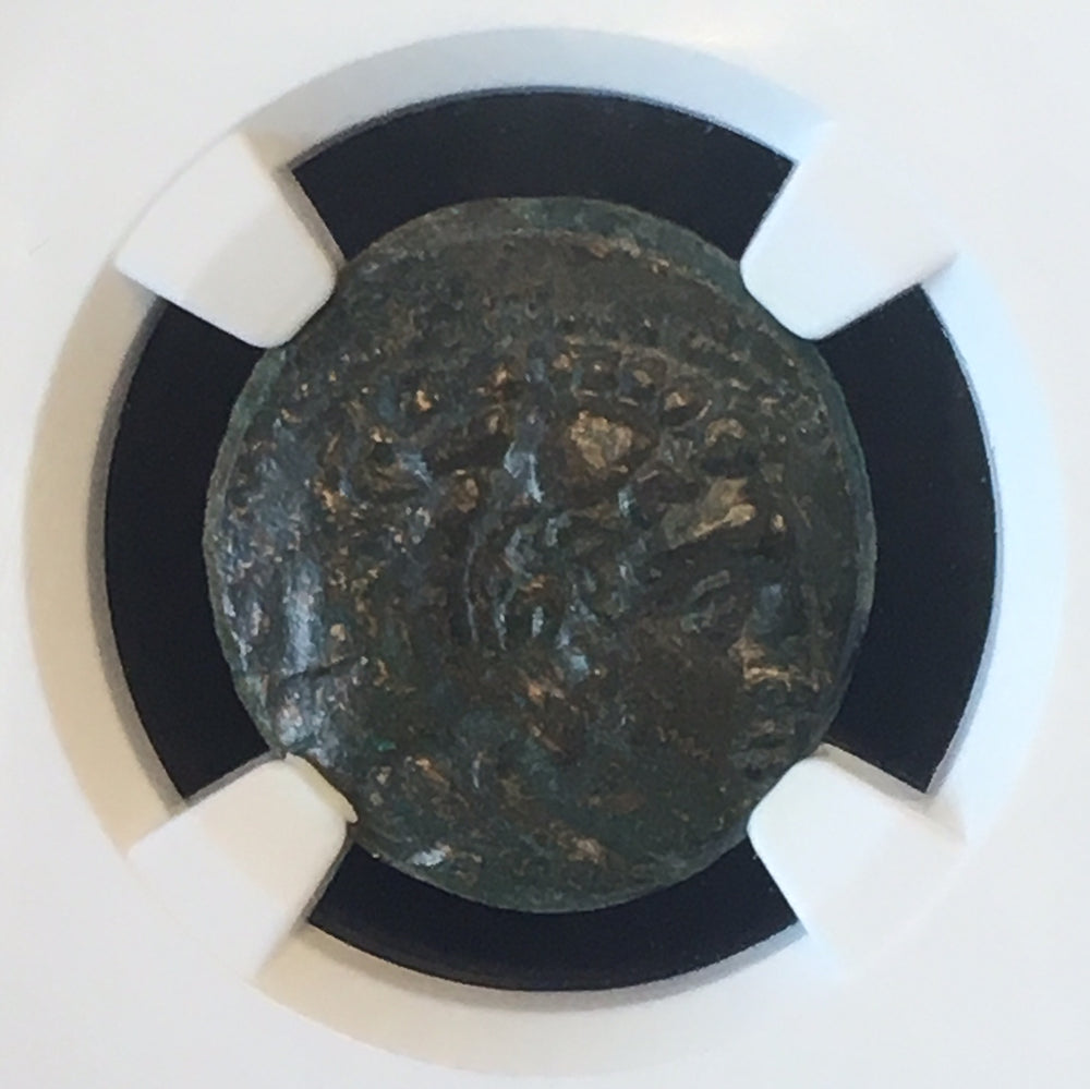 Alexander the Great Bronze Unit NGC Ch XF