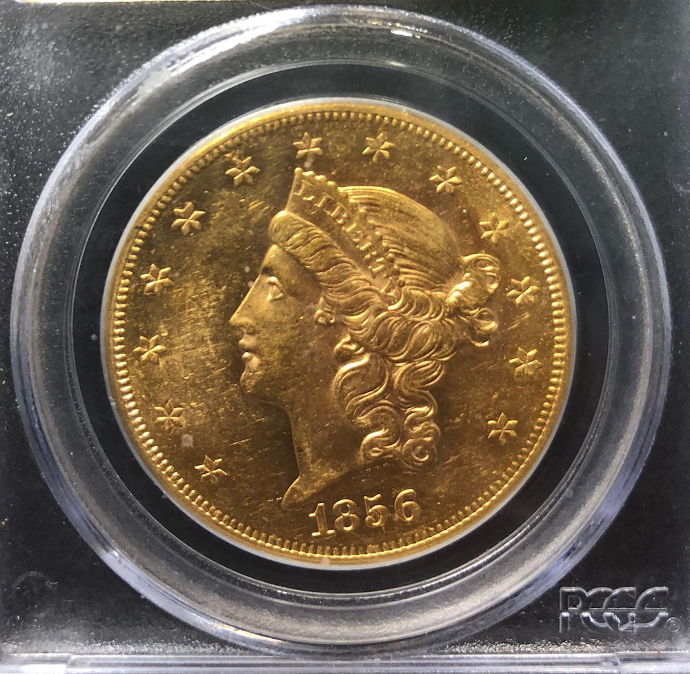 
                
                    Load image into Gallery viewer, 1856-S $20 Liberty PCGS AU58 CAC S.S. Central America
                
            