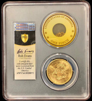 
                
                    Load image into Gallery viewer, 1857-S $20 Liberty PCGS MS61 SSCA second recovery
                
            
