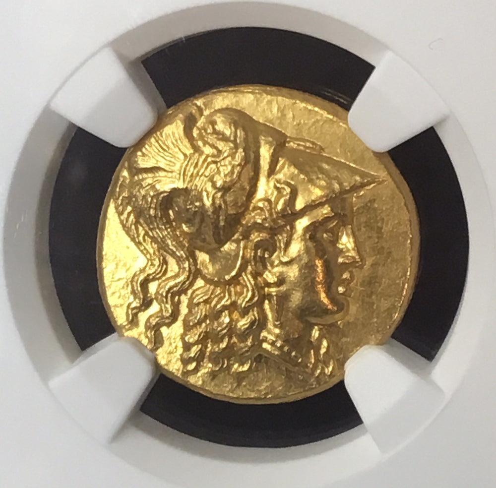 Alexander the Great Gold Stater NGC MS “Fine Style”