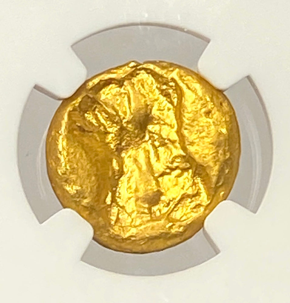 The rarest of the Gold Persian Darics - the Type IV Hero/King