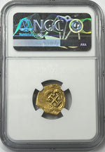 1610-1618 Spain Philip III Gold Cob Escudo NGC MS62 The FINEST KNOWN